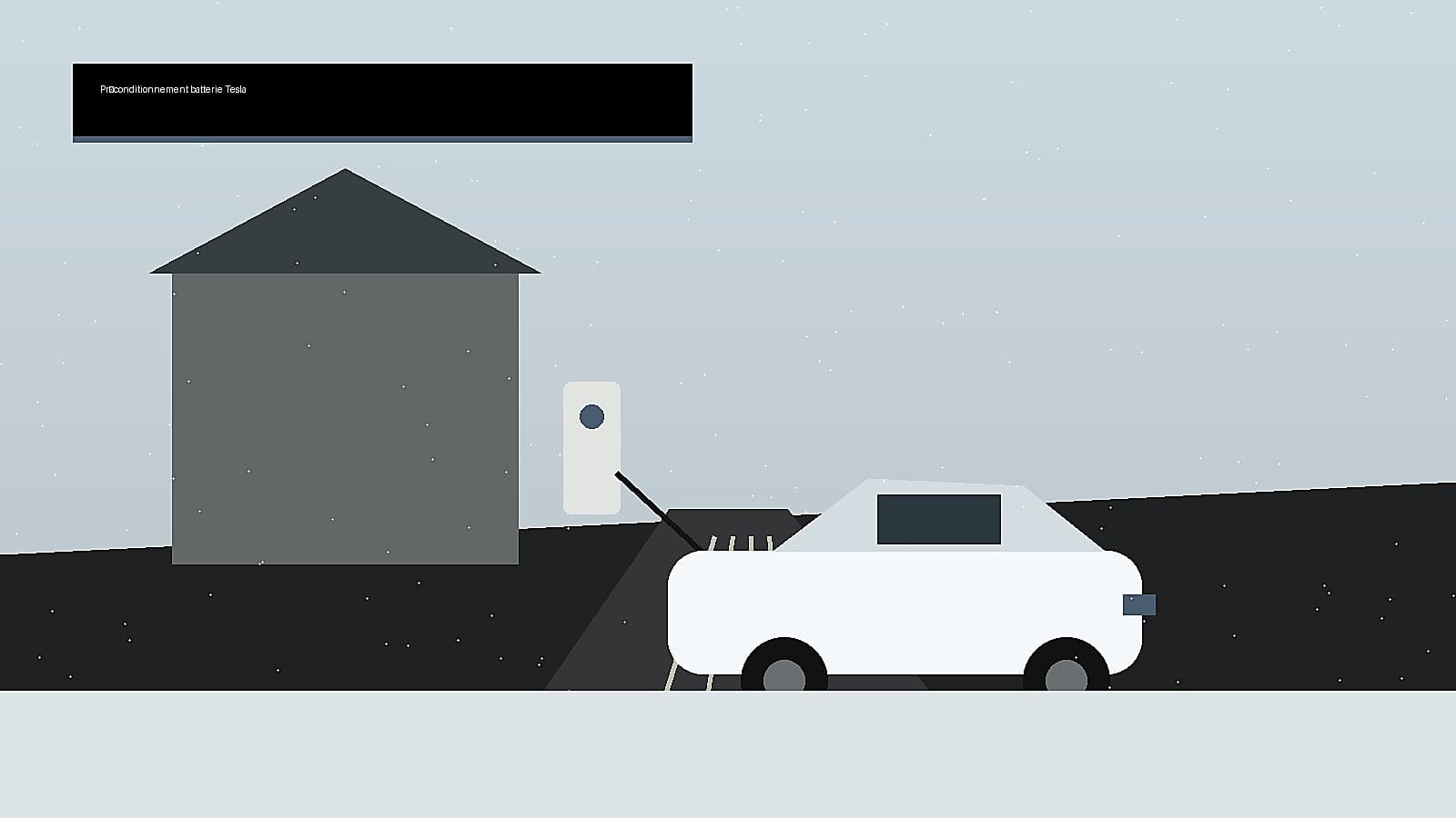 Préconditionnement batterie Tesla
