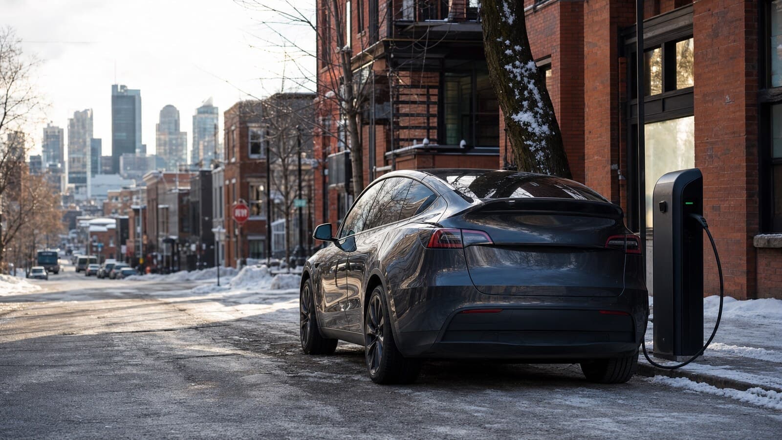 Guide Tesla à Montréal : stationnement, recharge, Roulez vert