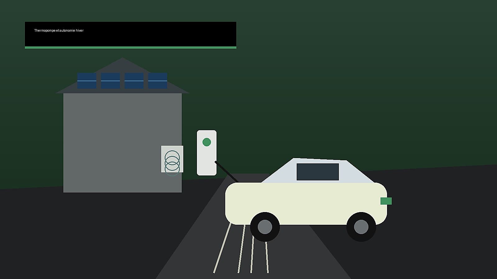 Thermopompe et autonomie hiver